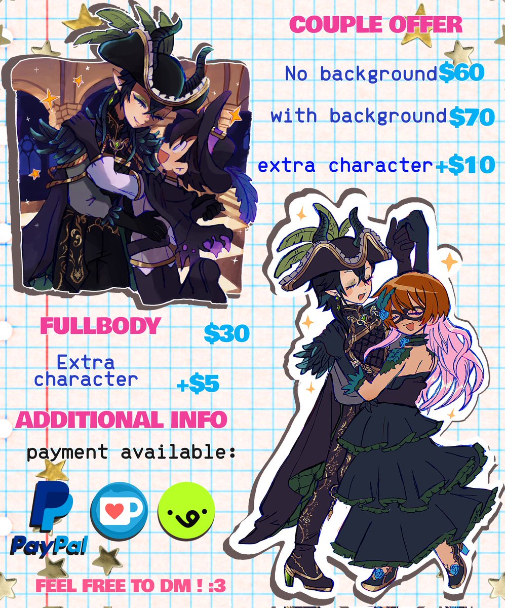 kankantokusei's tweet image. RT🩷
My Dog got bitten by a stray  &amp;amp; had 3 different surgeries due a intestinal perforation right now he is hospitalized &amp;amp; i need to cover the fees  I'm opening some slots ;v; 

 you can DM me or place your order on my  ko-fi

🔗 + Info ↧
#commissionart #yumetwt #commissionsopen