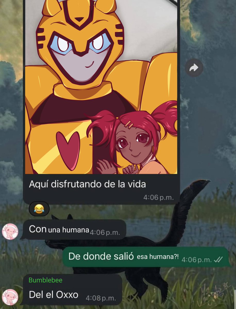 MatryAni's tweet image. Son tan lindos, no puedo 🥹❤️
#bumblebee #sari #tfa #transformersanimated #curi #matry #transformers