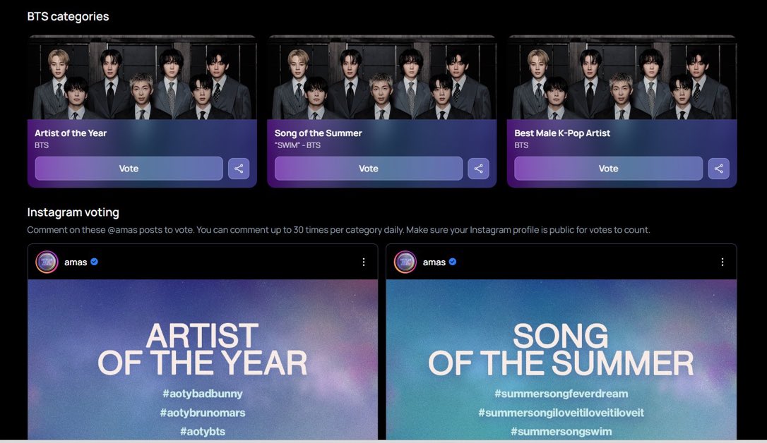 you guys can vote in BCD website 😊🔥