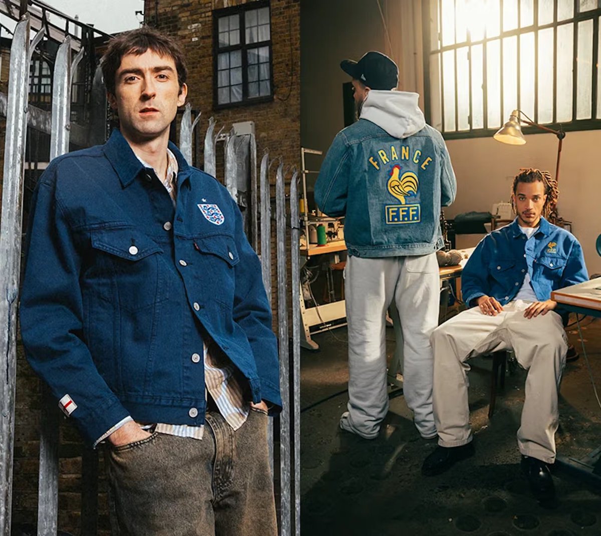 fullress's tweet photo. リーバイスがワールドカップとのグローバルパートナーシップアイテムを発売予定 (Levi’s World Cup フットボール Football)

・フランス &amp; イングランドでのリリースアイテムが公開

https://t.co/CXIT1TFmqx https://t.co/kxTYKqKdSX