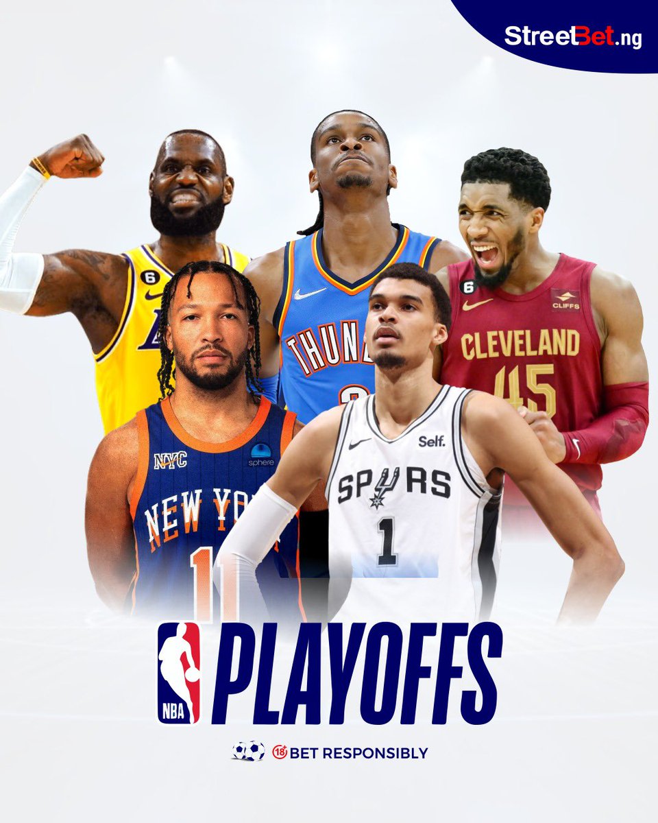 StreetBet_ng's tweet image. IT’S PLAYOFF SEASON! 🔥🏆

Who’s going all the way and taking the glory? 👀

#nba #playoffs #game7