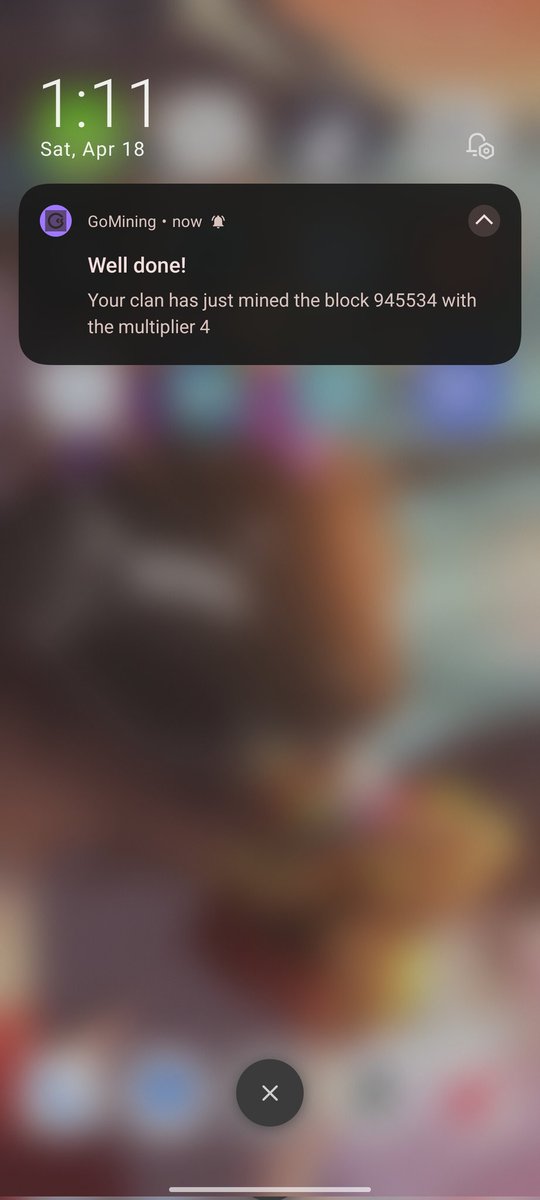 Alixroadtofi's tweet image. Let's go my clan won a x4 block

#GoMining #Crypto #BTC #Investing #FinancialFreedom