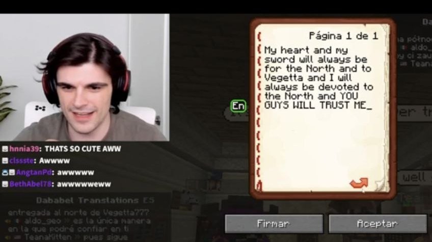 De alguna forma q!Aldo nos dio migajas del Fooligetta con lo que le hizo escribir 🫪