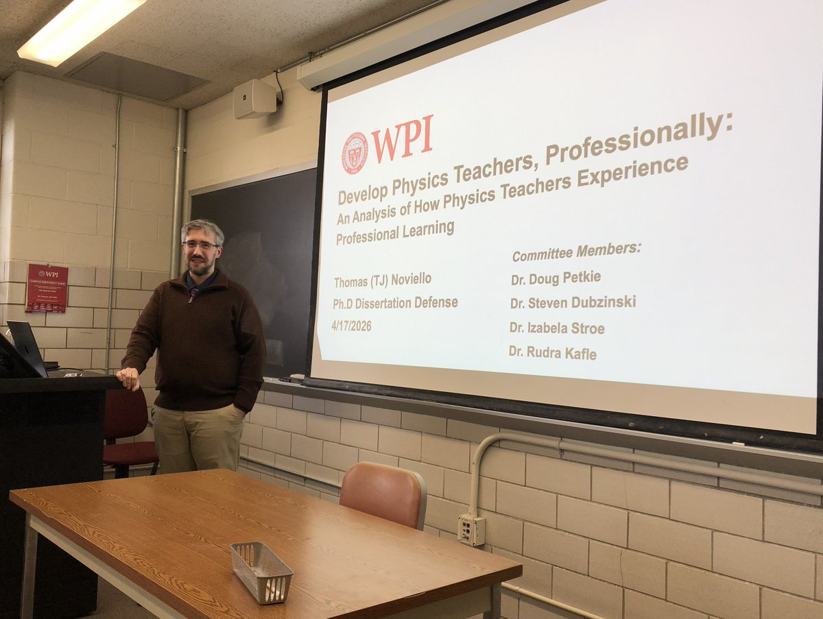 Physics@WPI tweet media