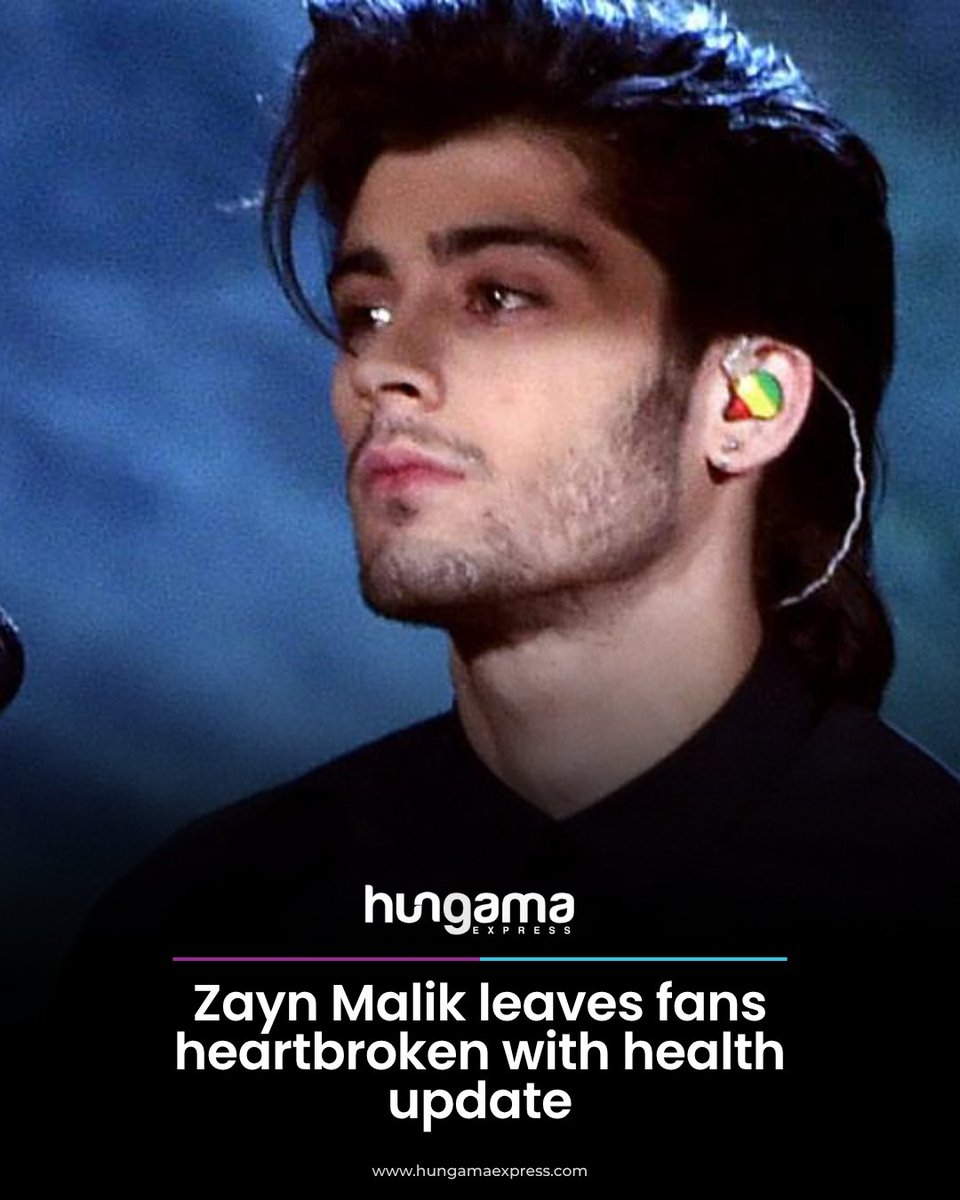 HungamaExpress's tweet image. Zayn Malik has sparked serious health concerns in a new message, leaving fans heartbroken.
Read more:hungamaexpress.com/news/45009

#ZaynMalik #OneDirection #CelebrityNews #FansConcern #MusicUpdate