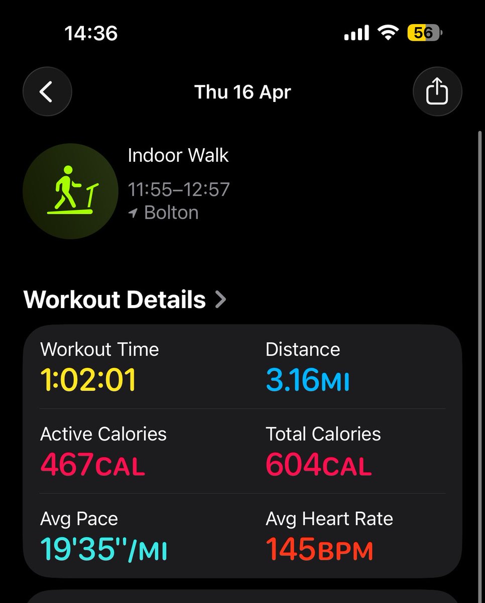 cazzag96's tweet photo. Walked (as well as some jogs/runs) over 10 mile on the treadmill in the last 3 days. Slowly trying to build my stamina which is hard when you’re a big gal🤣🤦🏼‍♀️ 
Consistency is key after all 🤷🏼‍♀️ https://t.co/HjzrCO9KvN