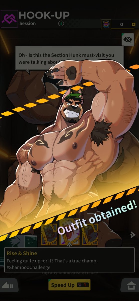 Second skin achieved haha