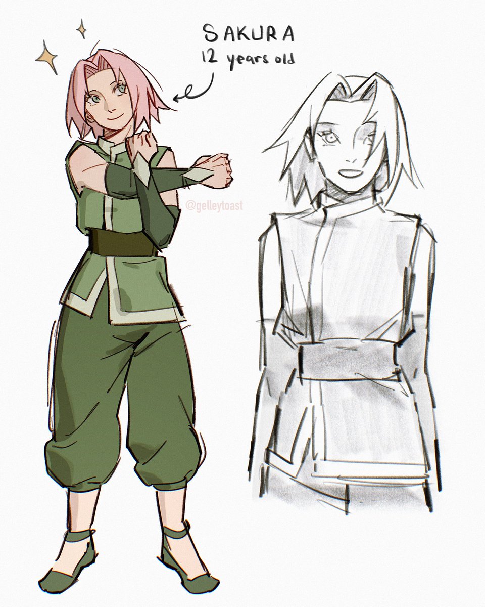 I wanted to draw her as a water bender halfway through