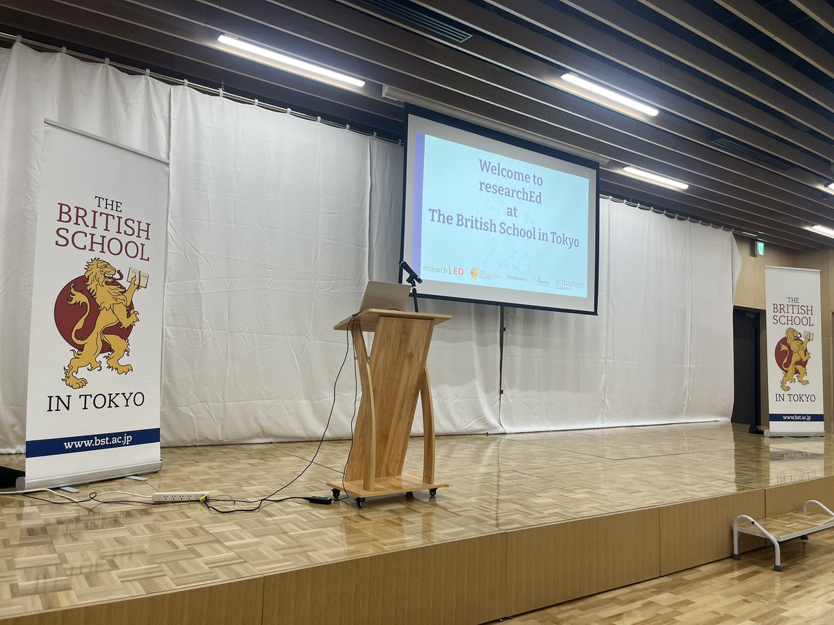 tombennett71's tweet photo. Thrilled to start the day at researchED Tokyo :) #redtokyo https://t.co/SaRrWHQsBw