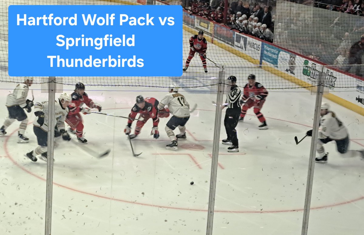 One last trip with the family to People's Bank Arena this season as the <a href="/HWPHockey/">Hartford Wolf Pack</a> take on the <a href="/ThunderbirdsAHL/">Springfield Thunderbirds</a> on Fan Appreciation Night. Let's Go Wolf Pack!