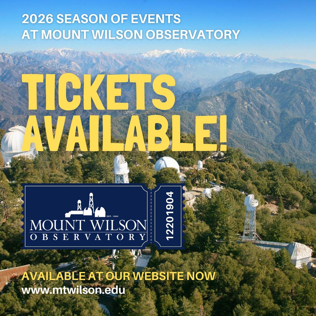 Mount Wilson Observatory tweet media