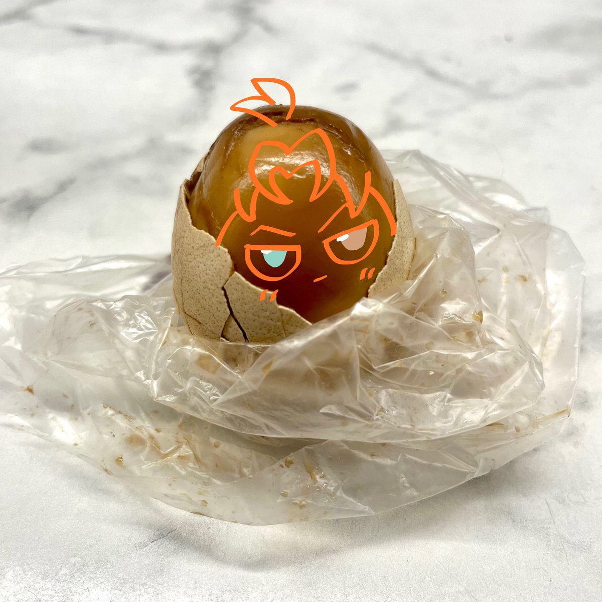 早餐當然要來一顆熱呼呼的茶葉啖來補充蛋白質！🔥🥚🧡