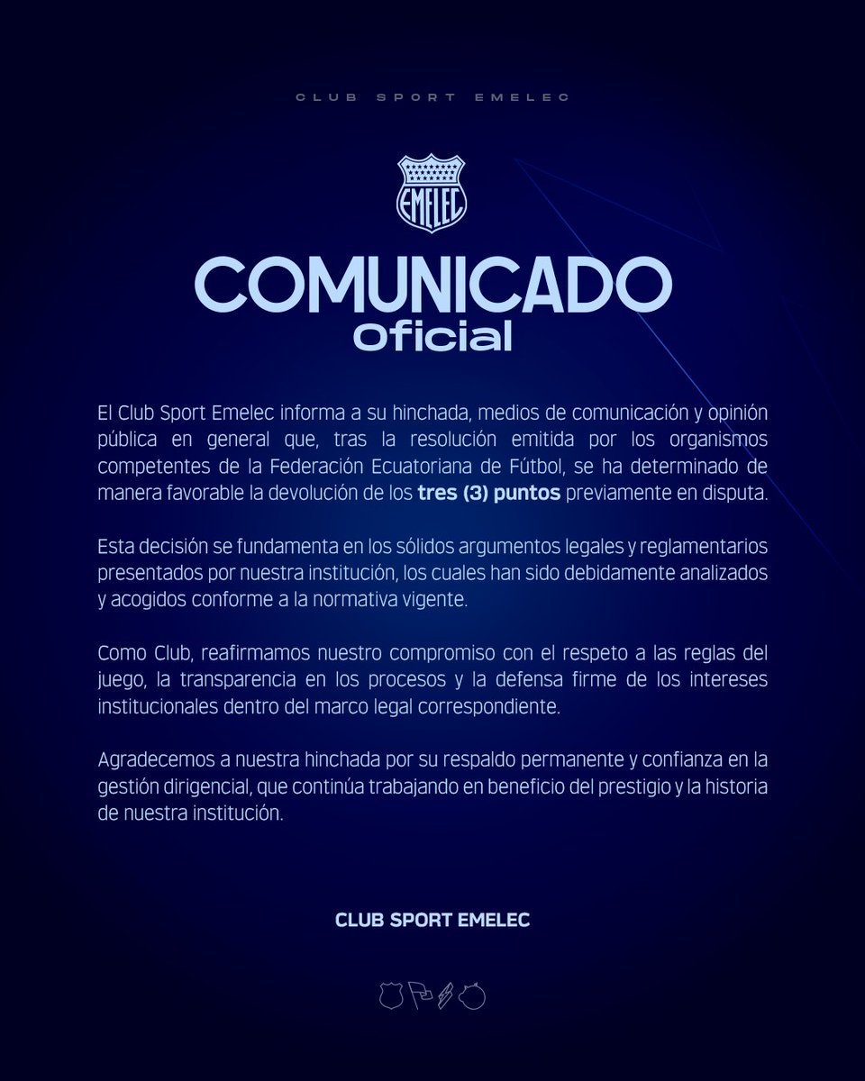 Club Sport Emelec tweet media