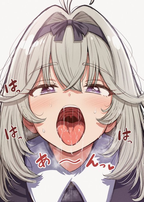 る〇かちゃんみたいな可愛い子が口をおっきく開けてるのいいよねってらくがき(ぶっかけ差分あり)をfantiaとpixivfanboxに投稿しました! 