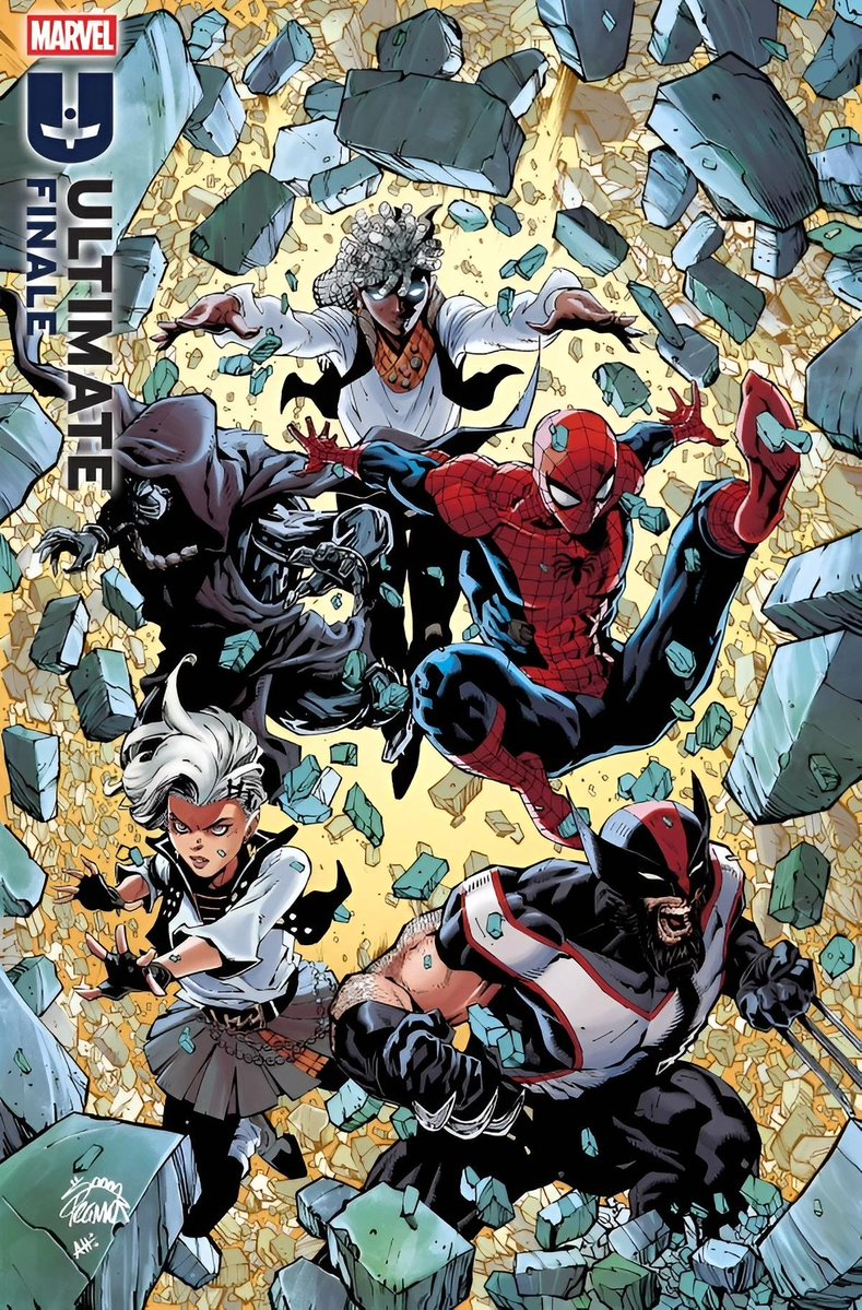EmpressCarri's tweet image. The Ultimate Universe Finale Issue 1 covers are out and they are massive! You're gonna love Wolvie in these! Ryan Stegman headlines both 1:100 Incentive Virgin Variant &amp;amp; Open Order for this Issue. LFG! ❤️🖤✨️ #UltimateWolverine #Wolverine #Logan #WeaponX #MarvelComics