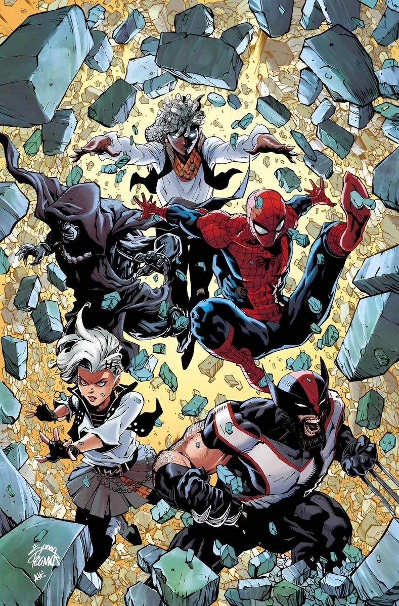 EmpressCarri's tweet image. The Ultimate Universe Finale Issue 1 covers are out and they are massive! You're gonna love Wolvie in these! Ryan Stegman headlines both 1:100 Incentive Virgin Variant &amp;amp; Open Order for this Issue. LFG! ❤️🖤✨️ #UltimateWolverine #Wolverine #Logan #WeaponX #MarvelComics