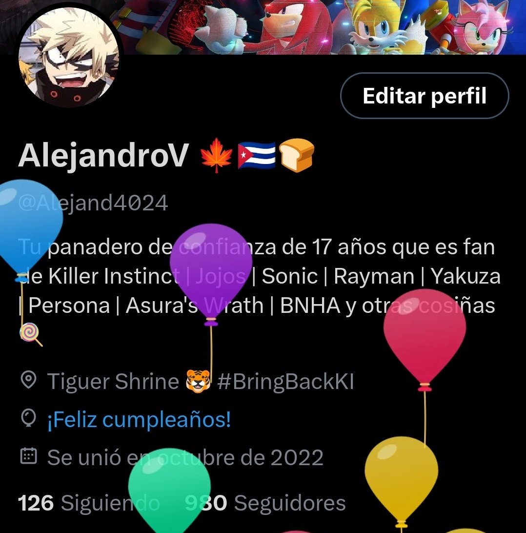 Venga va lo admito, me gusta Bakugo, si hasta lo tenía puesto de pfp en mi cumpleaños 18, solo me quería hacer el distinto 🥀