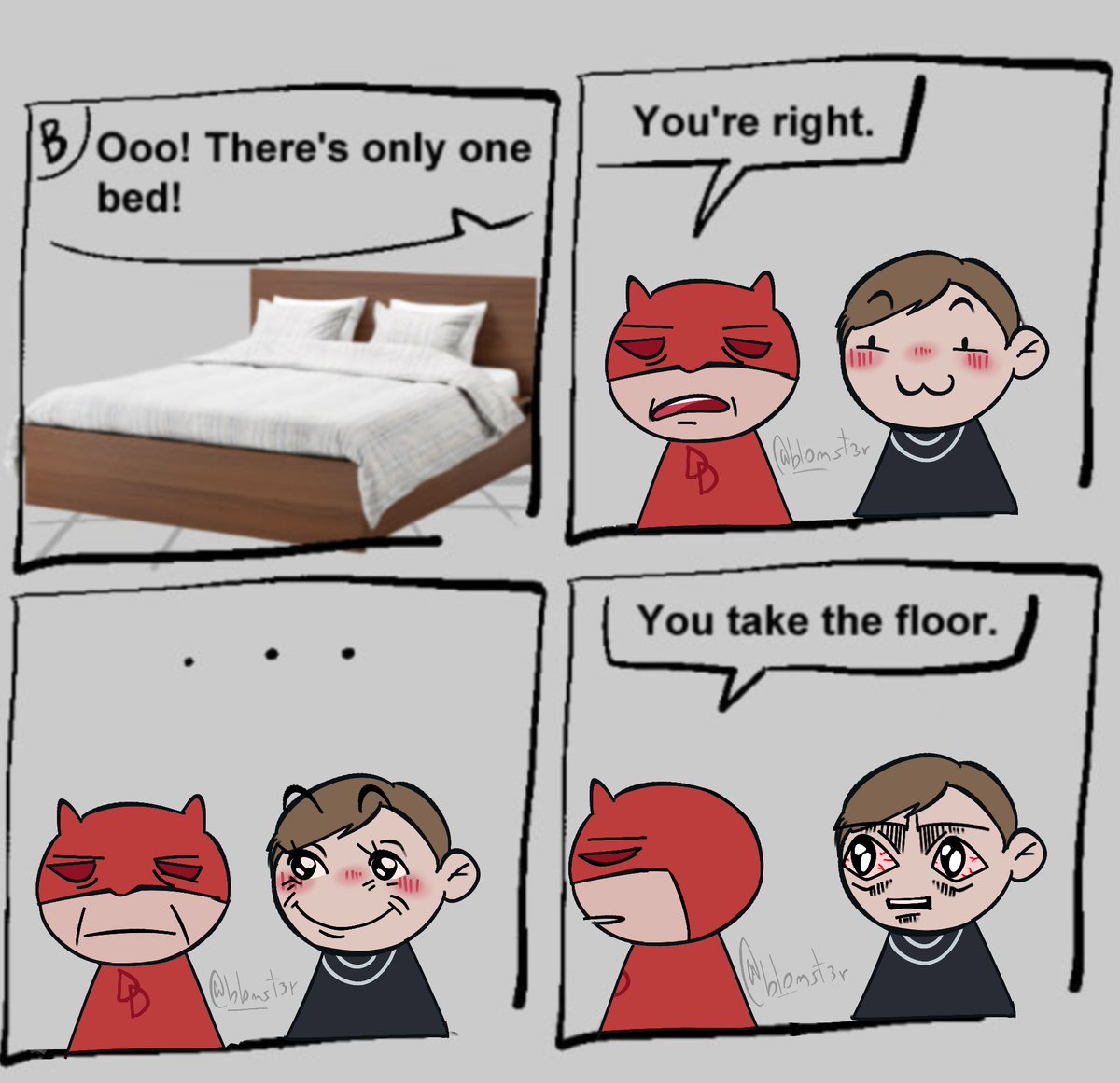 bl0mst3r's tweet image. #dexmatt #daredevil #bullseye upsi