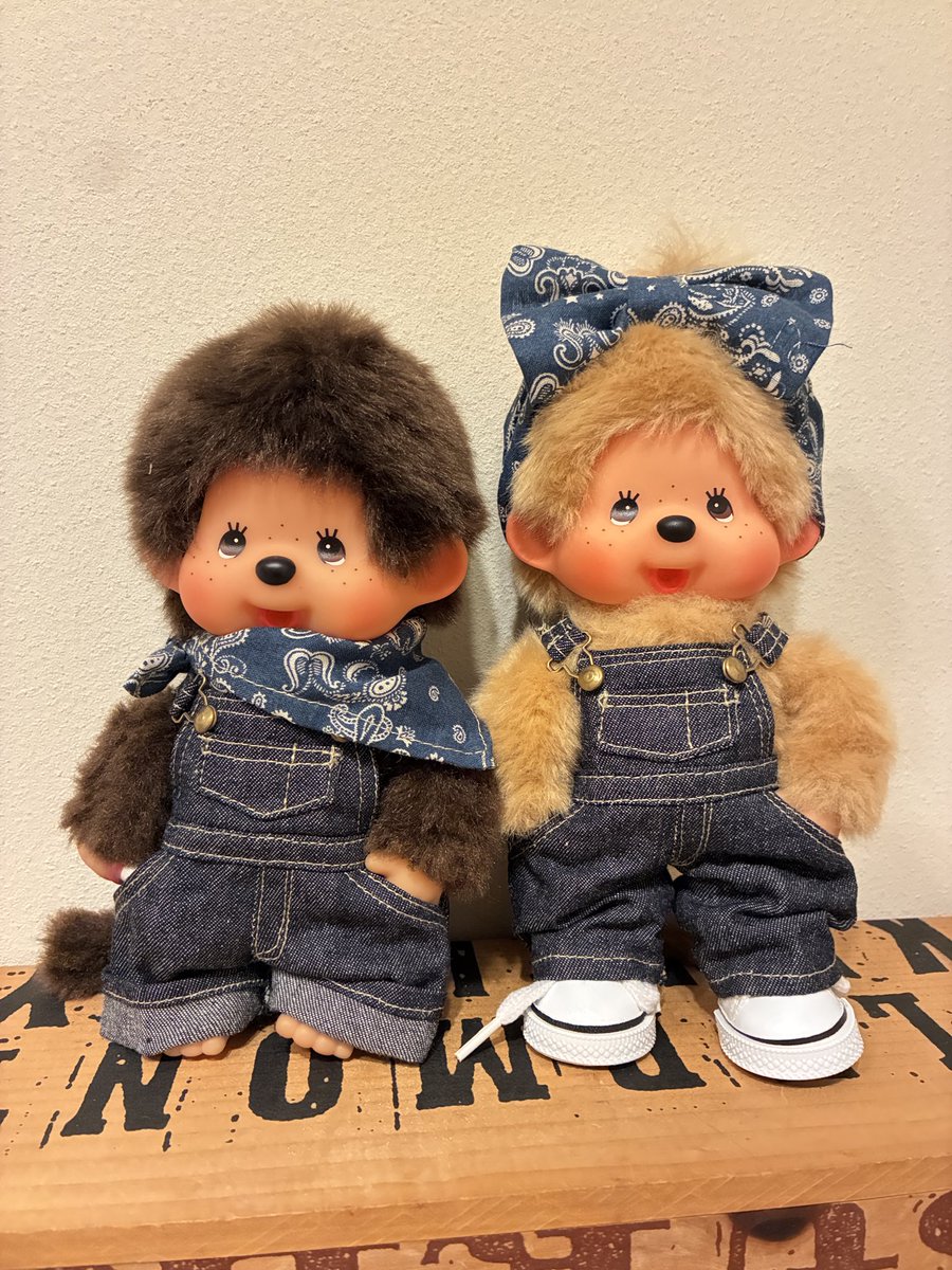 aliboku's tweet photo. モンチッチコーデ完成^ ^
かなりお気に入り

#Monchhichi
#萌趣趣
#มอนชิชิ
#KIKI
#メルカリ もうすぐ出品 https://t.co/B4Yfw2dMye
