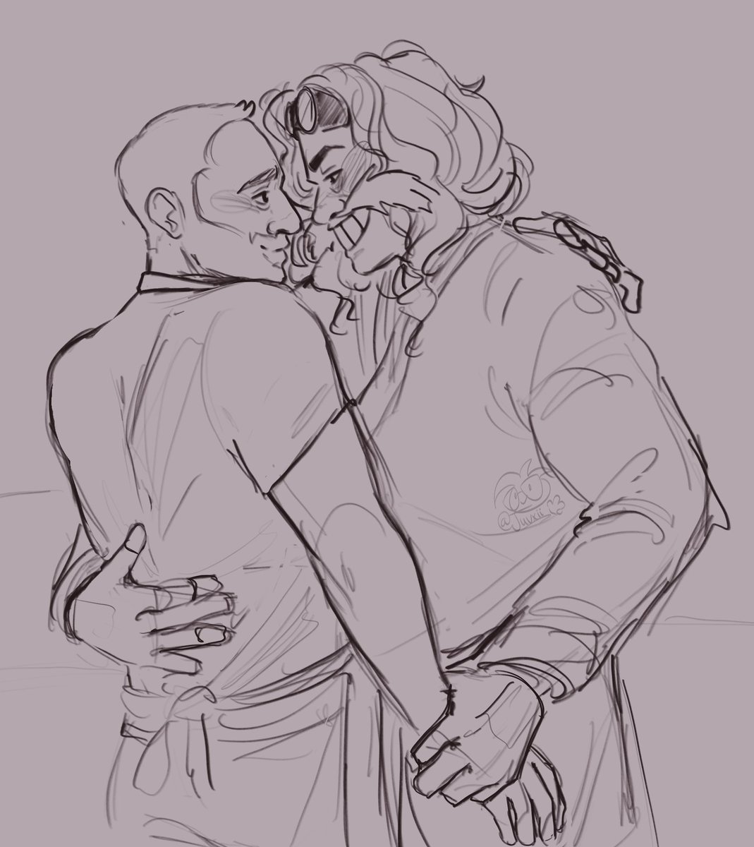 Kiss the cook

I might actually fully colour this doodle 

#Stobotnik