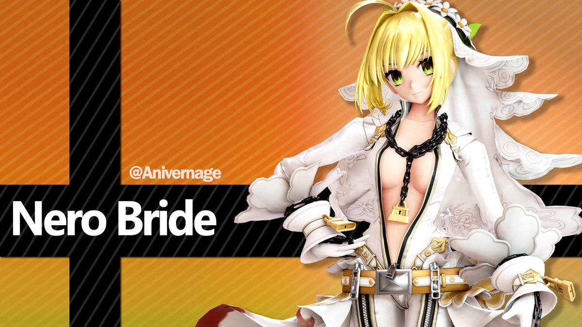 anivernage's tweet image. Nero from FGO joins Smash Bros. Ultimate!

Import Commission
Thank you so much!! 😁

Download Link:
gamebanana.com/mods/670340

#FGO #3d #smash