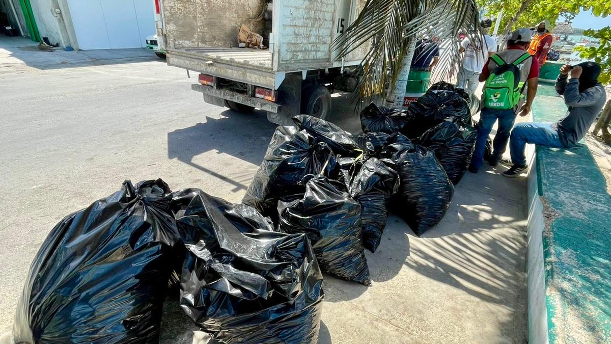 SEMARNAT_mx's tweet photo. 🚮 Esta semana, a través de la Oficina de Representación en #Campeche y en coordinación con la @SEMAR_mx, instancias del sector ambiental y autoridades del gobierno local, la #Semarnat participó en una Jornada de Limpieza de Playa en el municipio de Seybaplaya. 

Estas actividades fomentan la conciencia ambiental, promueven el trabajo en equipo y contribuyen significativamente a la conservación de nuestros espacios naturales.

#SomosMedioAmbiente