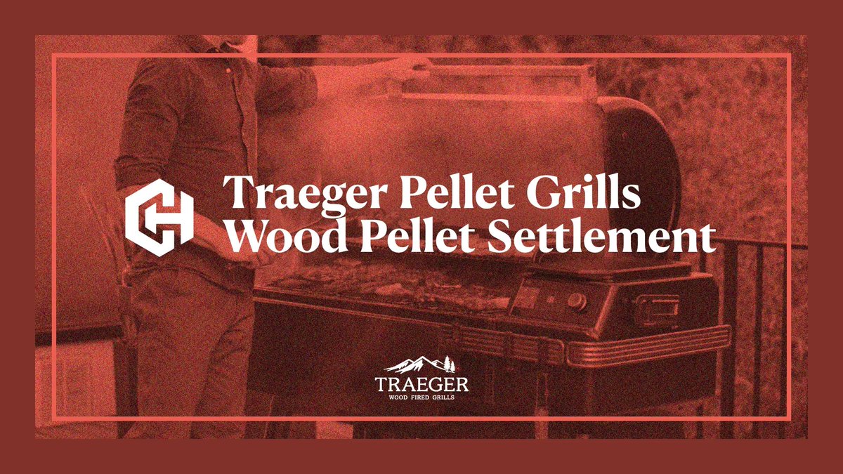 RealClaimsHero's tweet photo. A settlement has been reached in a class action lawsuit against Traeger Pellet Grills, LLC, which alleged the company engaged in false advertising regarding the composition of its wood pellets.

The lawsuit claimed that Traeger misrepresented its pellets as being made from 100% hardwood of specific types, when they allegedly contained other woods flavored with oils.

Traeger denies all allegations but has agreed to a settlement to avoid litigation. The settlement provides benefits to eligible consumers in the form of coupons.

See if you qualify → https://t.co/lrov1YoxYx