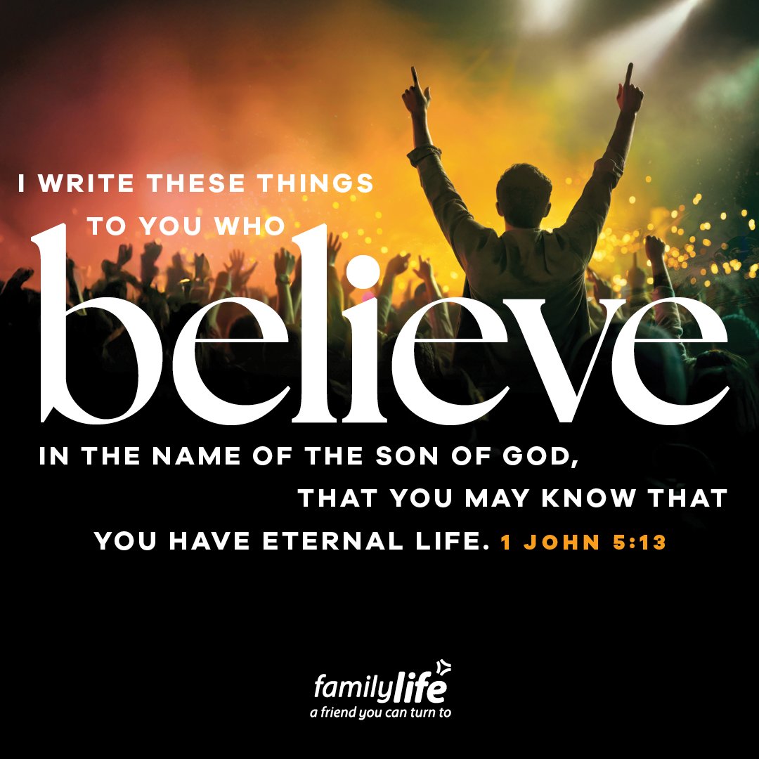 familylifenypa's tweet photo. Take comfort today knowing your faith in Jesus isn’t something you have to question, it’s a promise you can trust.
#EternalLife #Hope #ScriptureTruth #FaithfulGod https://t.co/vIrltcdVtB