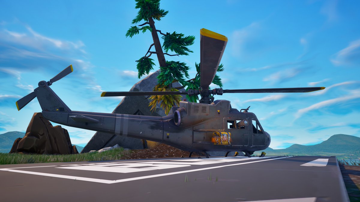 FNBRUpdater's tweet image. #Fortnite OG Helicoper Tracking!

Location: 10/15, Hill North East of Pleasant Park
Date: 17th Apr, 6:48PM ET (11:48PM)

Next Expected Location: 19th Apr, 1:57PM ET (6:57PM BST)

Track OG Events Here:
zxnthlight.neocities.org/tracker