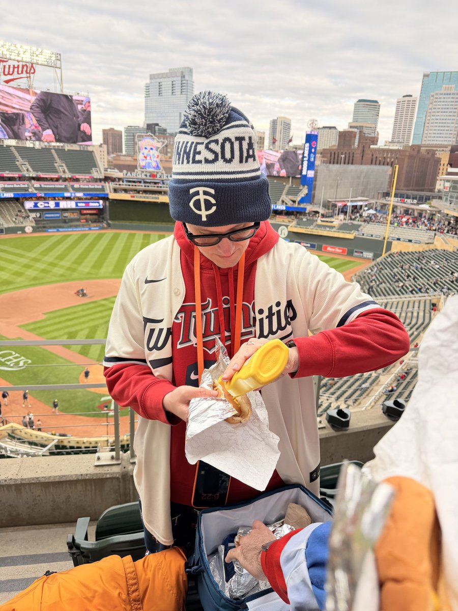 Brought my own mustard into Target Field