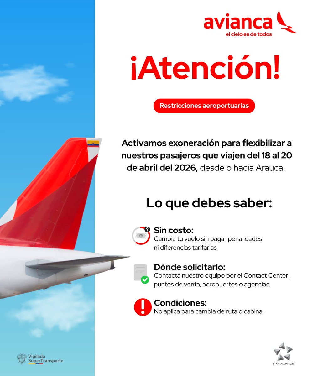 avianca te guía tweet media