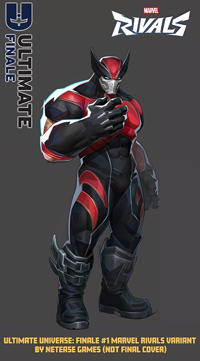 EmpressCarri's tweet image. I'll still be cool if the cover is simple as this. An Open Order NetEase Games Marvel Rivals Variant. Guess will have to see if they elaborate on this more ❤️🖤✨️ #UltimateWolverine #Wolverine #Logan #WeaponX #MarvelComics