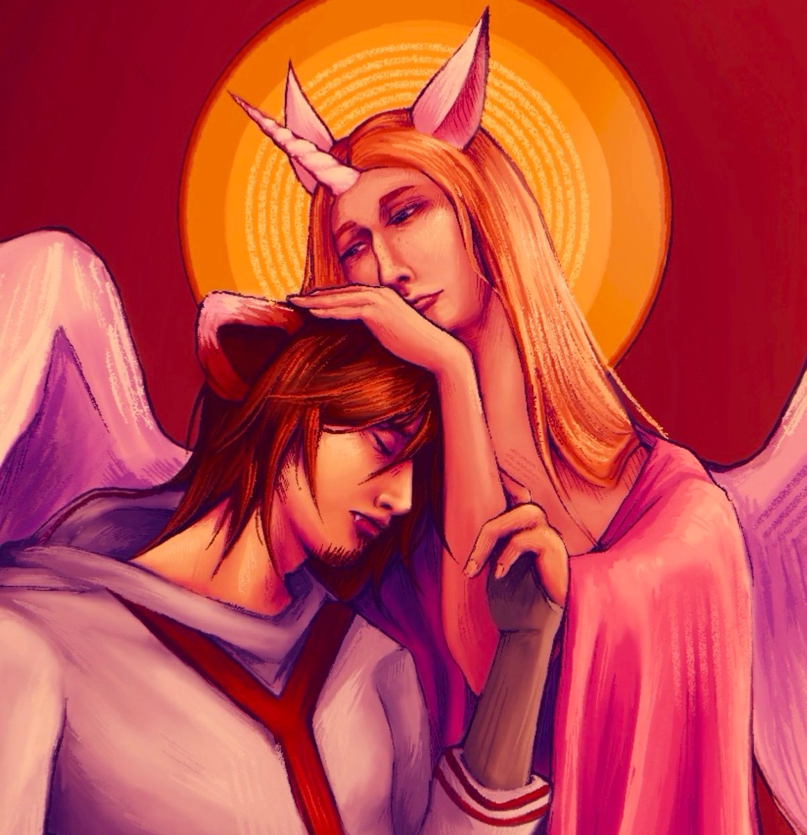 charzi_warzi's tweet photo. katie and ewroon #katieb #ewroon #qsmp #qsmp2 #fanart #art https://t.co/xqkPjWeqQq
