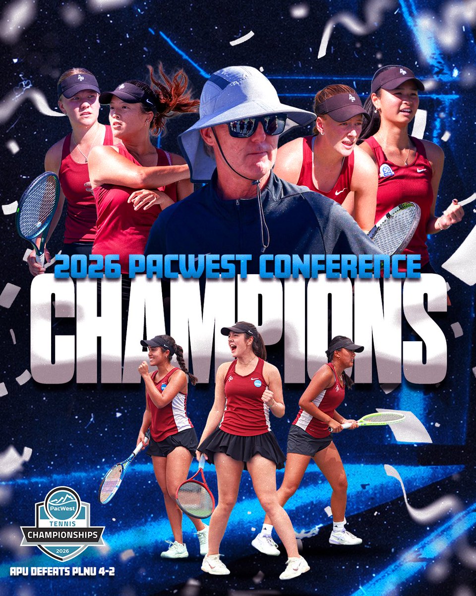APUCougars's tweet photo. CROWN US! 👑

APU are your Pacific West Conference Tournament Champions!!!!

#GodFirst | #GoCougs https://t.co/txiaoWqd5O