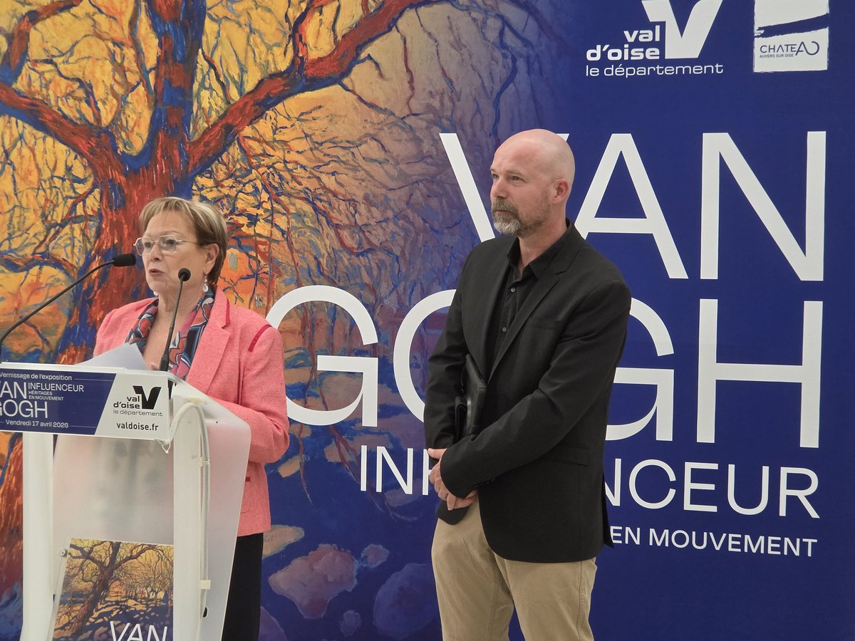 CEEVO95's tweet image. #valdoise / #culture / #iledefrance / #Ceevo95 / #Attractivité / #VanGogh : Vernissage de l'exposition "Van Gogh Influenceur – Héritages en Mouvement" au Château d'Auvers-sur-Oisy
chateau-auvers.fr
valdoise.fr
ceevo95.fr