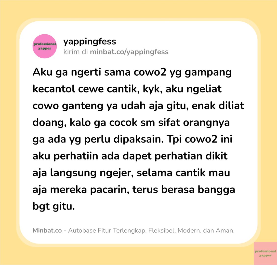 YAPPINGFESS tweet media
