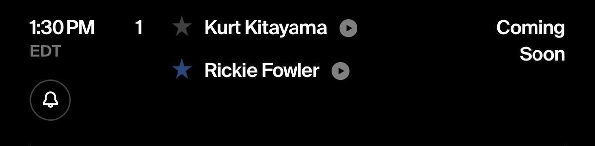 Rickie Fowler Tracker tweet media