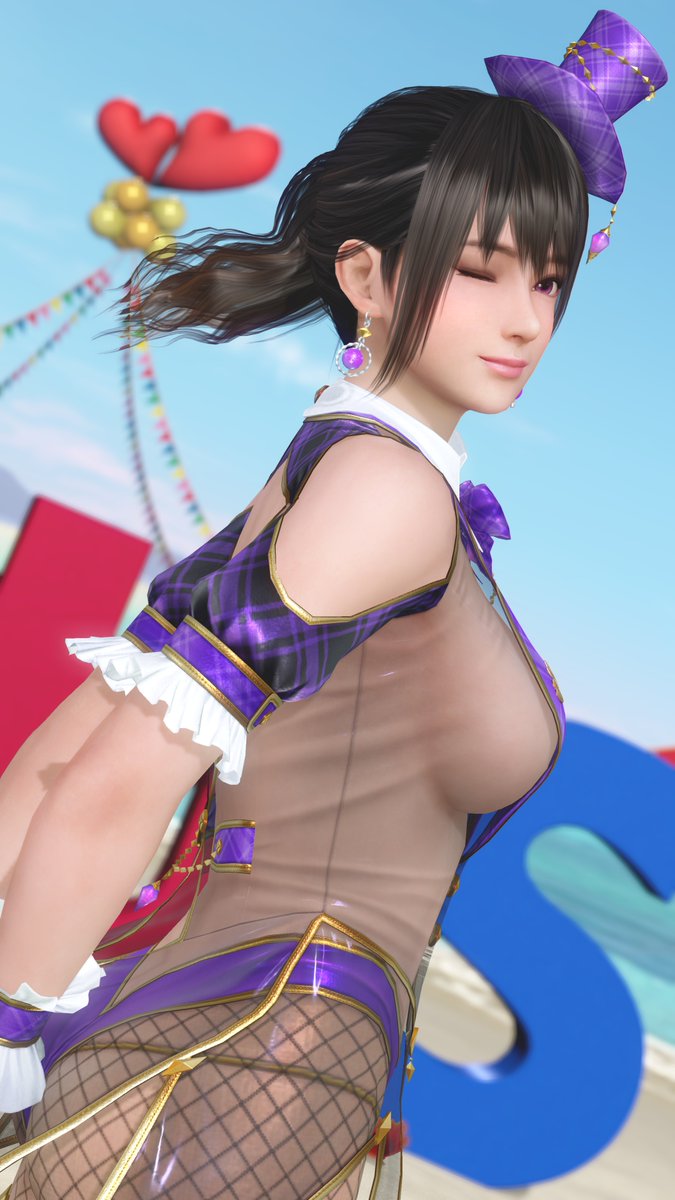 II_KUROMAGU_II's tweet image. 朝ななみん
#DOAXVV #ななみ

ウィンク・カラコン