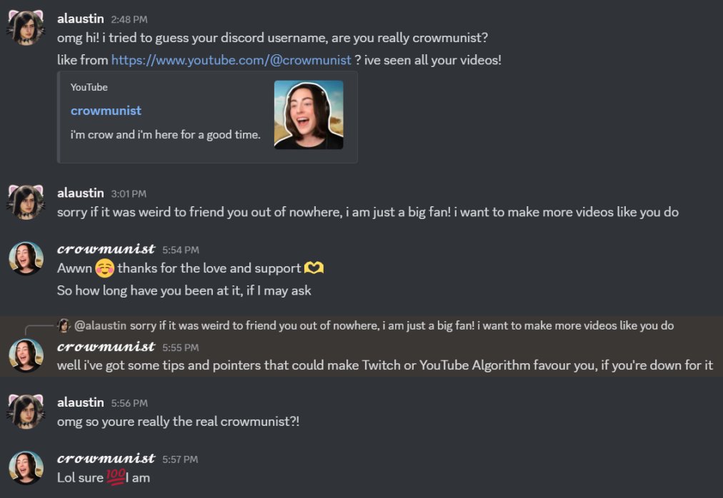 crowmunist tweet media