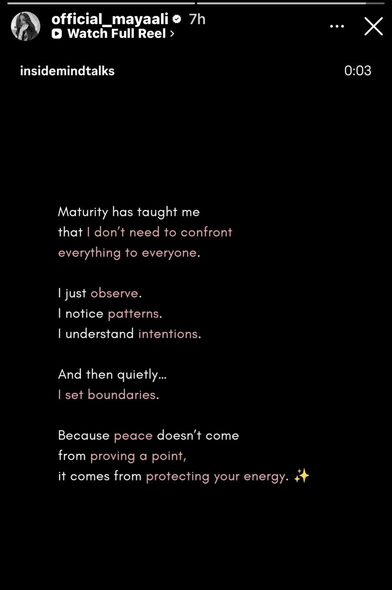 _ramini14's tweet image. That’s My Girl ♥️ @mayaali07 Love You ✨🤗
#MayaAli #Story 💕