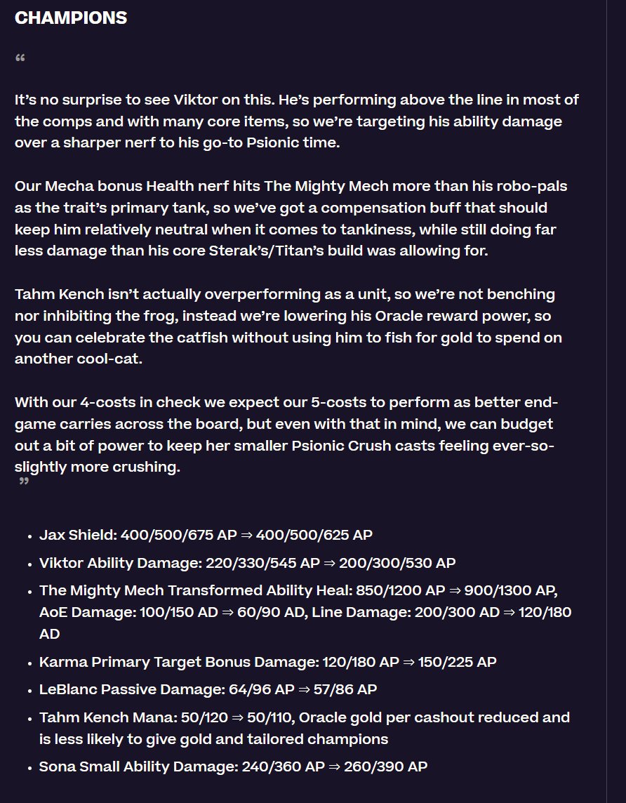 Teamfight Tactics tweet media