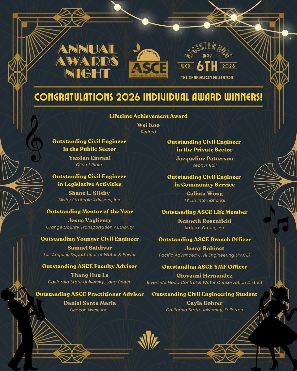 ASCEOCYMF's tweet photo. 📣We are pleased to announce Zephyr Rail as a confirmed 2026 Art Deco Sponsor for the ASCE Orange County Annual Awards Dinner!

https://t.co/rSAqdjThHo

#ASCEOC #OCYMFASCE #ASCEOCAwards2026 #ASCEOrangeCounty #ThisIsASCE #ASCEMadeMe #ASCELocalNews https://t.co/2D0yK5knP2