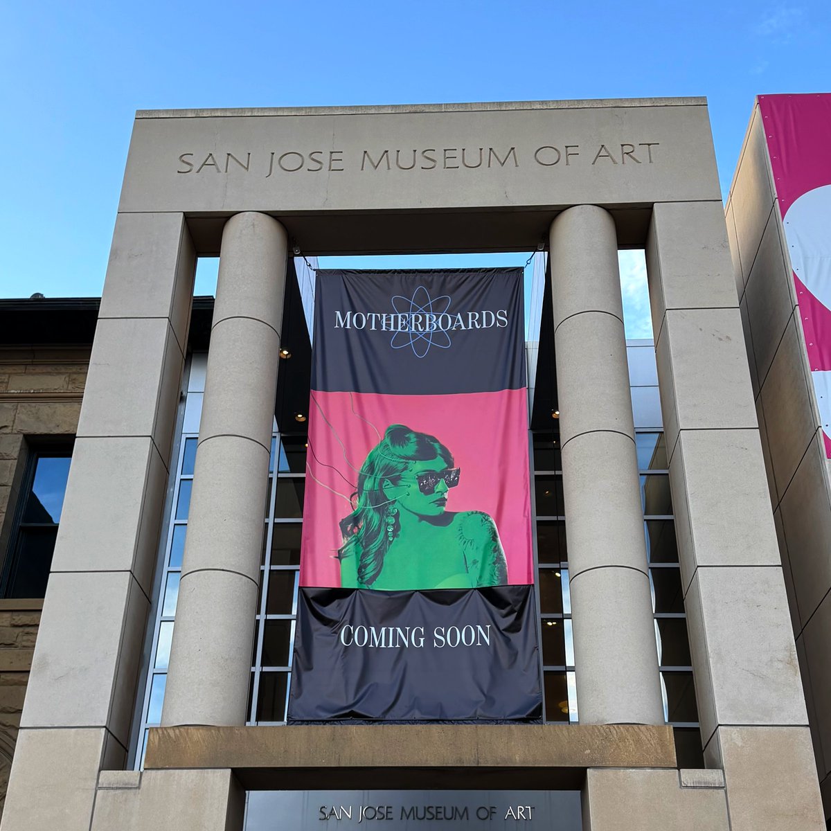 mcmanislaw's tweet photo. At a lively opening night event, members of the McManis Faulkner team visited the new "Motherboards" exhibit at the @sjmusart. Visit the #SJMA website to learn more. https://t.co/vucx7ELjGx

#SanJoseMuseumofArt #SJMA #SiliconValley #Community #SanJoseArt https://t.co/KDeP9pGWDh