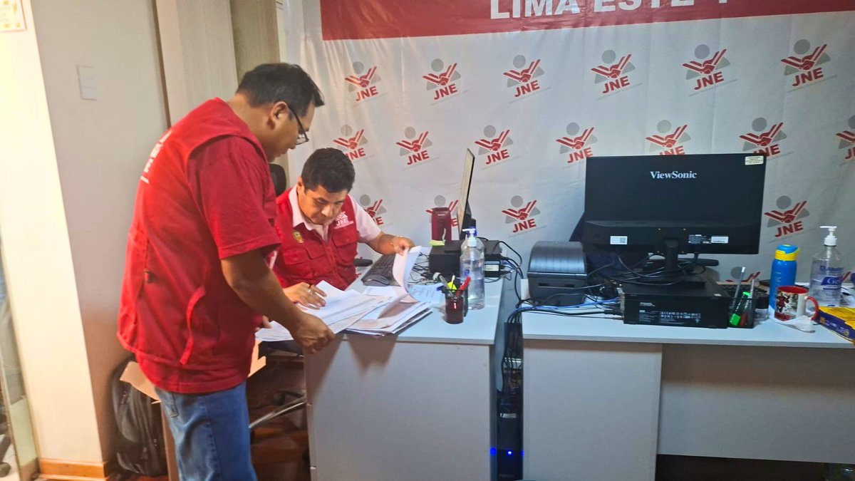 JNE Perú tweet media