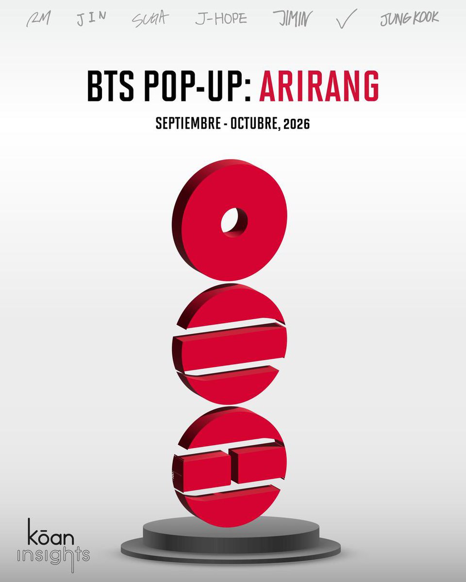 ¡Nos vemos en Septiembre para disfrutar de otra BTS POP-UP en Bogotá! 🫦🇨🇴💜

Más adelante revelarán detalles sobre fechas y organización.