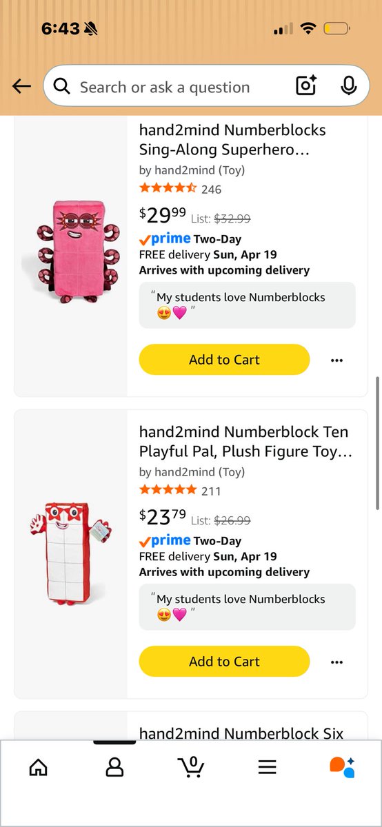 MsPerez1996's tweet image. Happy Friday!😍💖My kindergartners love Numberblocks❤️I would love to add these to our classroom🫶Any help or share is greatly appreciated💖
#clearthelist
#title1
#kinder
amazon.com/hz/wishlist/ls…