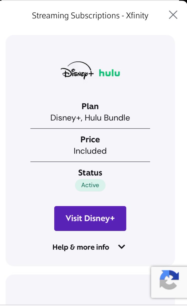 BayShore182's tweet photo. @XfinitySupport  - @hulu &amp; @DisneyPlus are included in my plan but when I click through there is a paywall. What’s going on? https://t.co/4fxwyyzydR