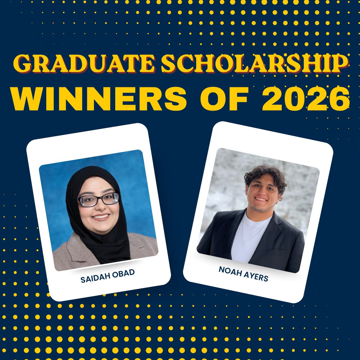 UMDearbornCEHHS's tweet image. Congrats to our CEHHS grad students Social Media Challenge winners! We see the work behind the moments—balancing classes, research, jobs, and life. Proud of what you’ve accomplished so far, and grateful you shared your story with CEHHS.  #umdearborncehhs #gradstudents #GSAW2026