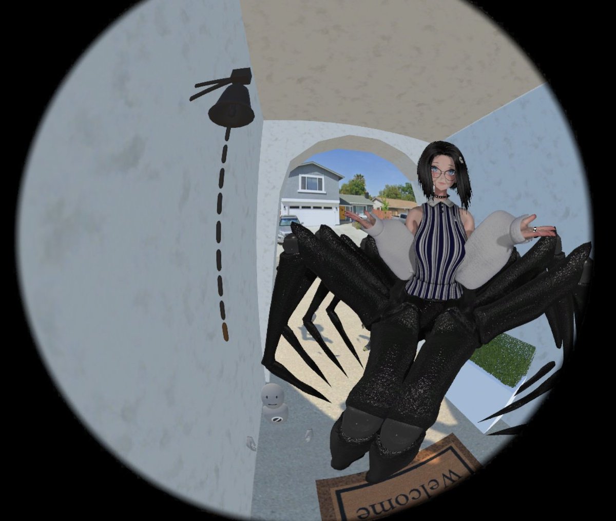 Donut_VRC's tweet photo. Ding Dong
#Lasyusha #Vrchat #VrchatPhotography #VrchatPhotographer #VirtualPhotograhy #VRChat_world #Drider #Rachnera #Arachnera #Spider #Monmusume https://t.co/pJu5TupsDP
