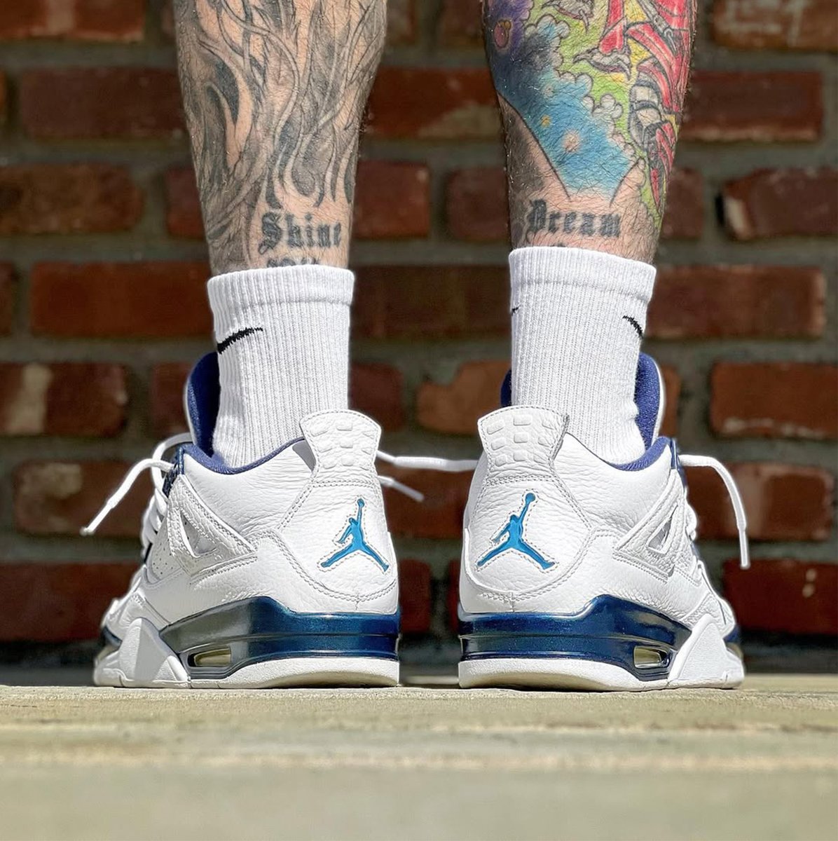 houseofheat's tweet photo. Air Jordan 4 "Columbia" (2015) https://t.co/9AcCFb76Ju